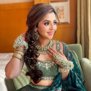 Indian Bridal Makeup and Hairdo