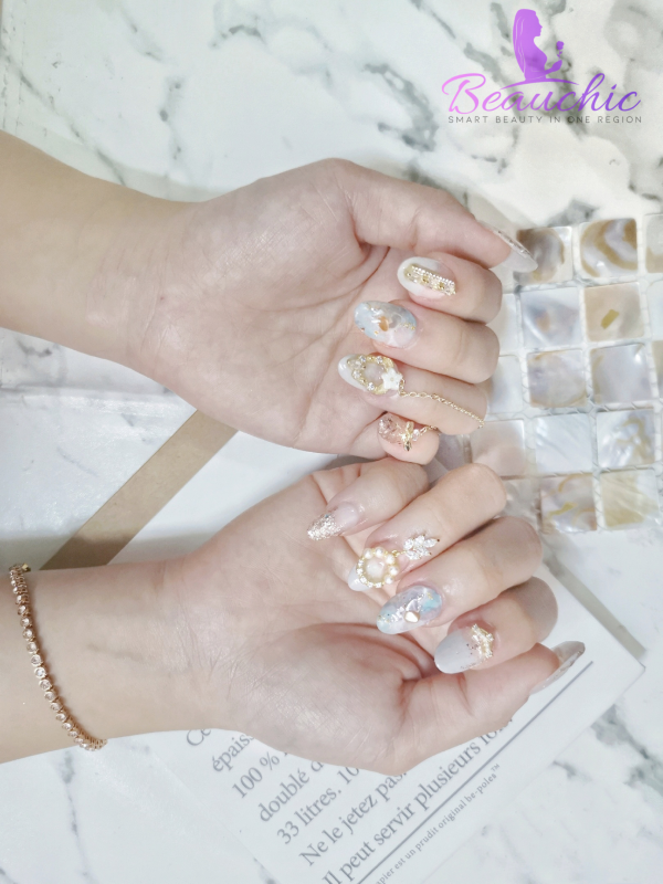 Gel Manicure & Gel Pedicure with 10 Nail Extensions - Image 3