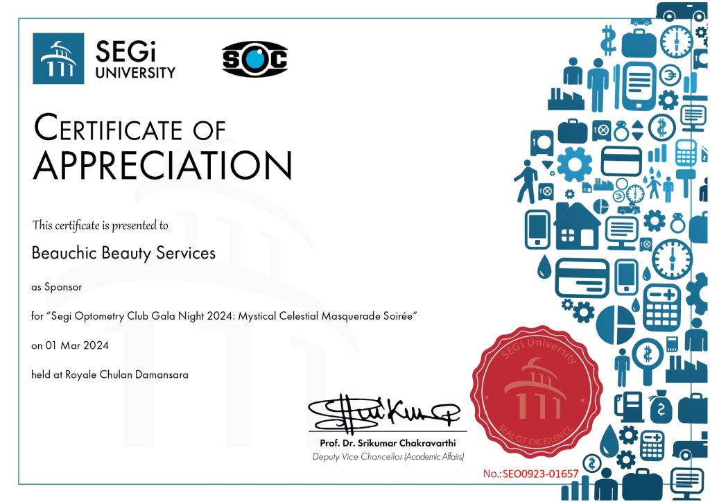Segi Uni - Sponsorship Cert 2024